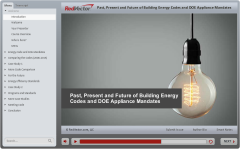 Past, Present and Future of Building Energy Codes and DOE Appliance Mandates