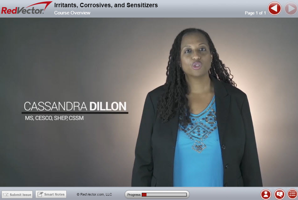Irritants, Corrosives and Sensitizers